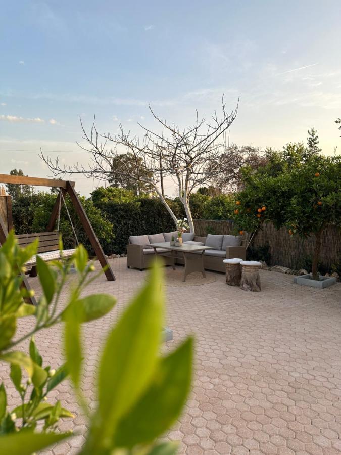 Villa Aspasia With Private Jacuzzi - Oasis Resort Kokkinos Pirgos Exterior foto